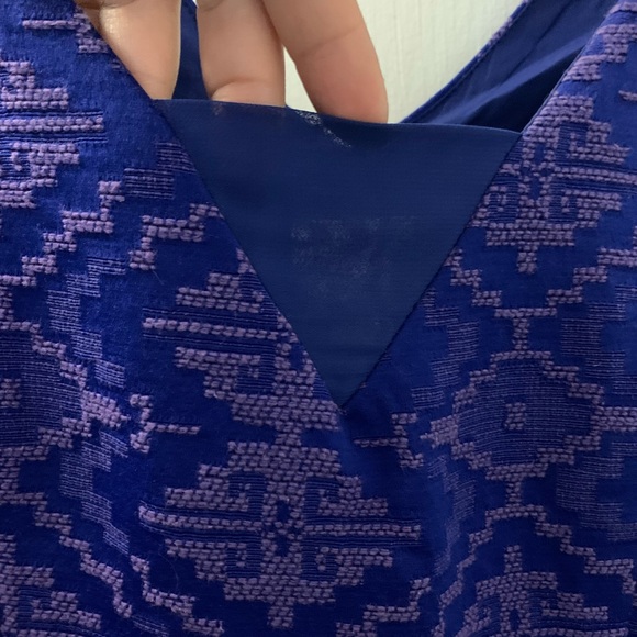 3x HP 🎉 Maeve Anthropology Textured Lined Party Wedding Dress with Pockets - Picture 2 of 9